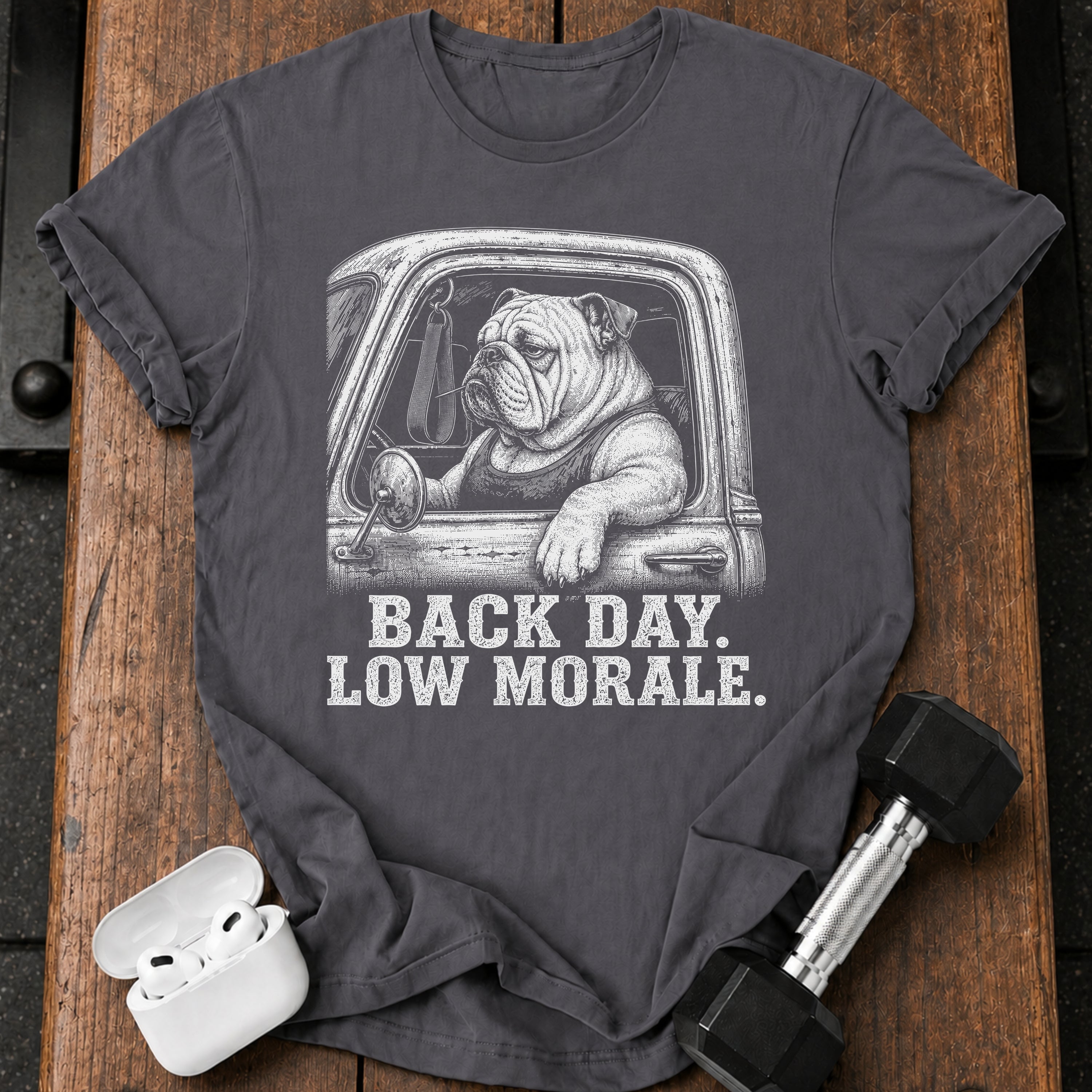 Low Morale Back Day T-Shirt