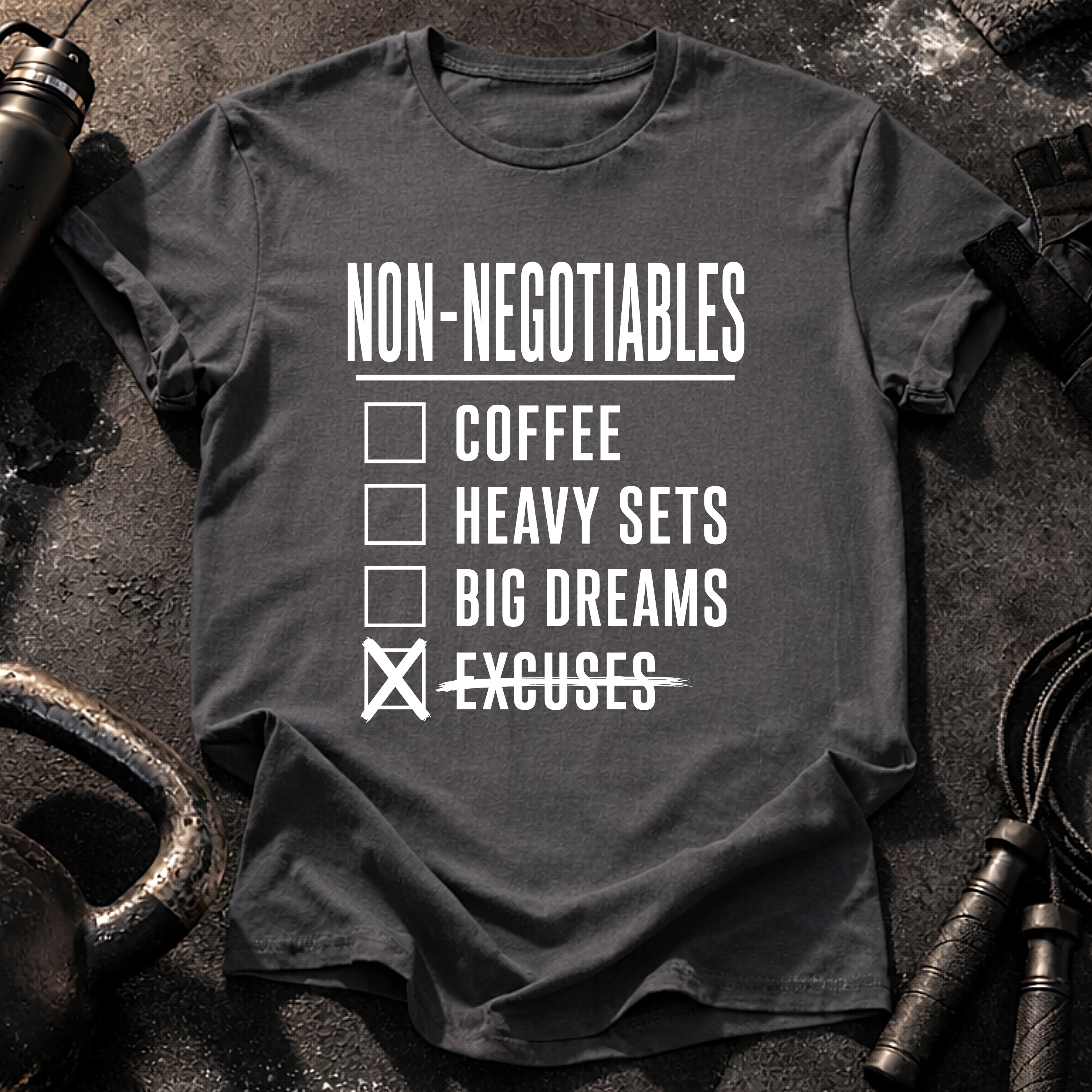 Non Negotiables Checklist T-Shirt