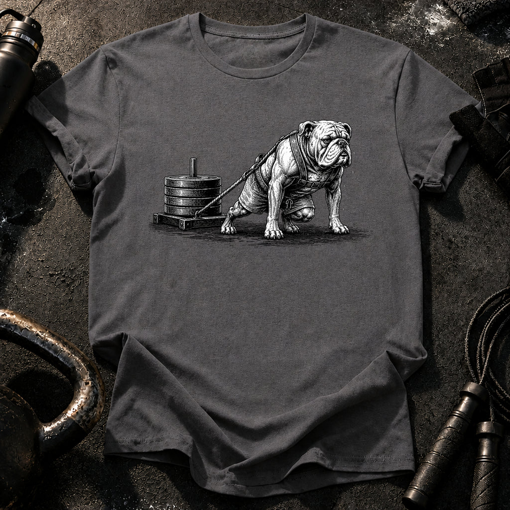 Bulldog Sled Pull T-Shirt