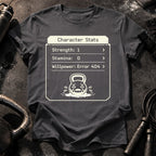 Character Stats Gym T-Shirt
