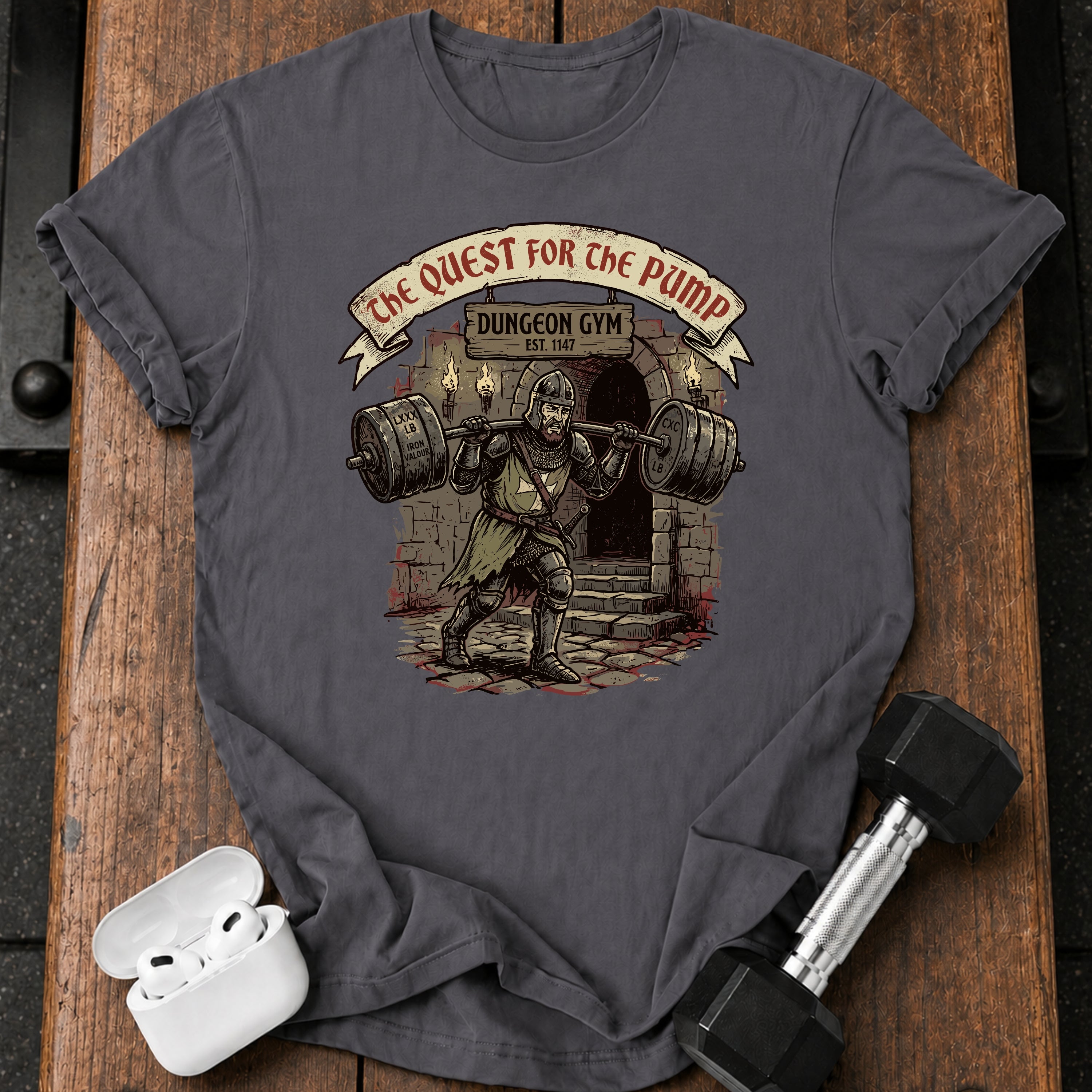 The Quest For The Pump T-Shirt