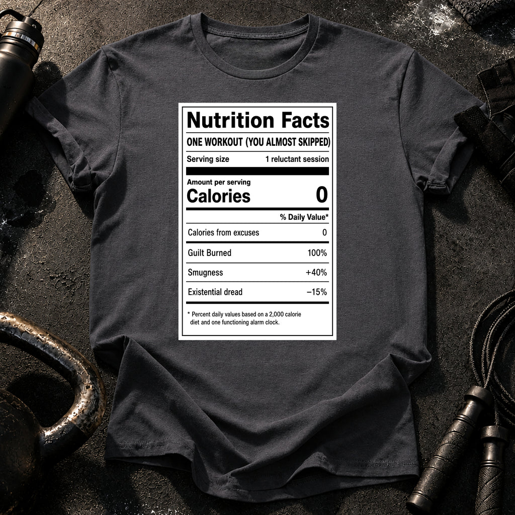 Nutrition Facts Skipped T-Shirt