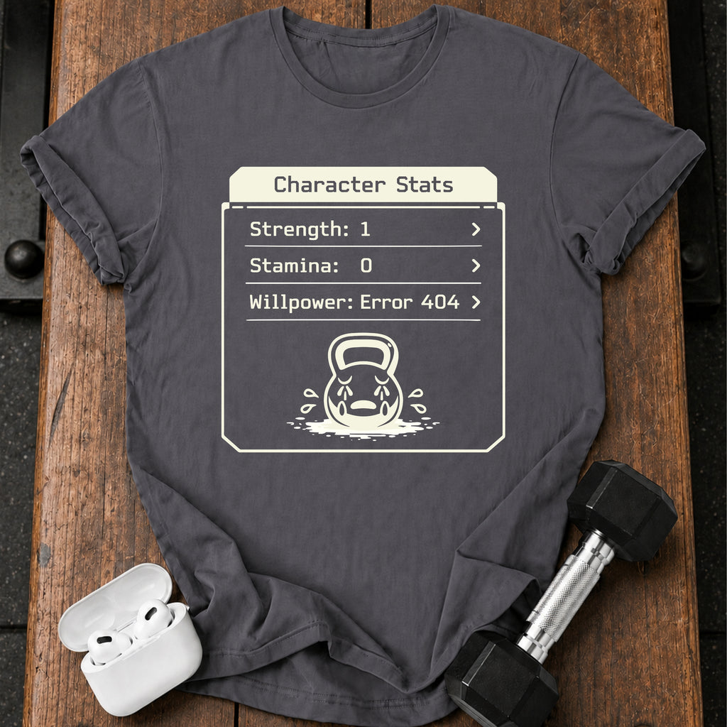 Character Stats Gym T-Shirt