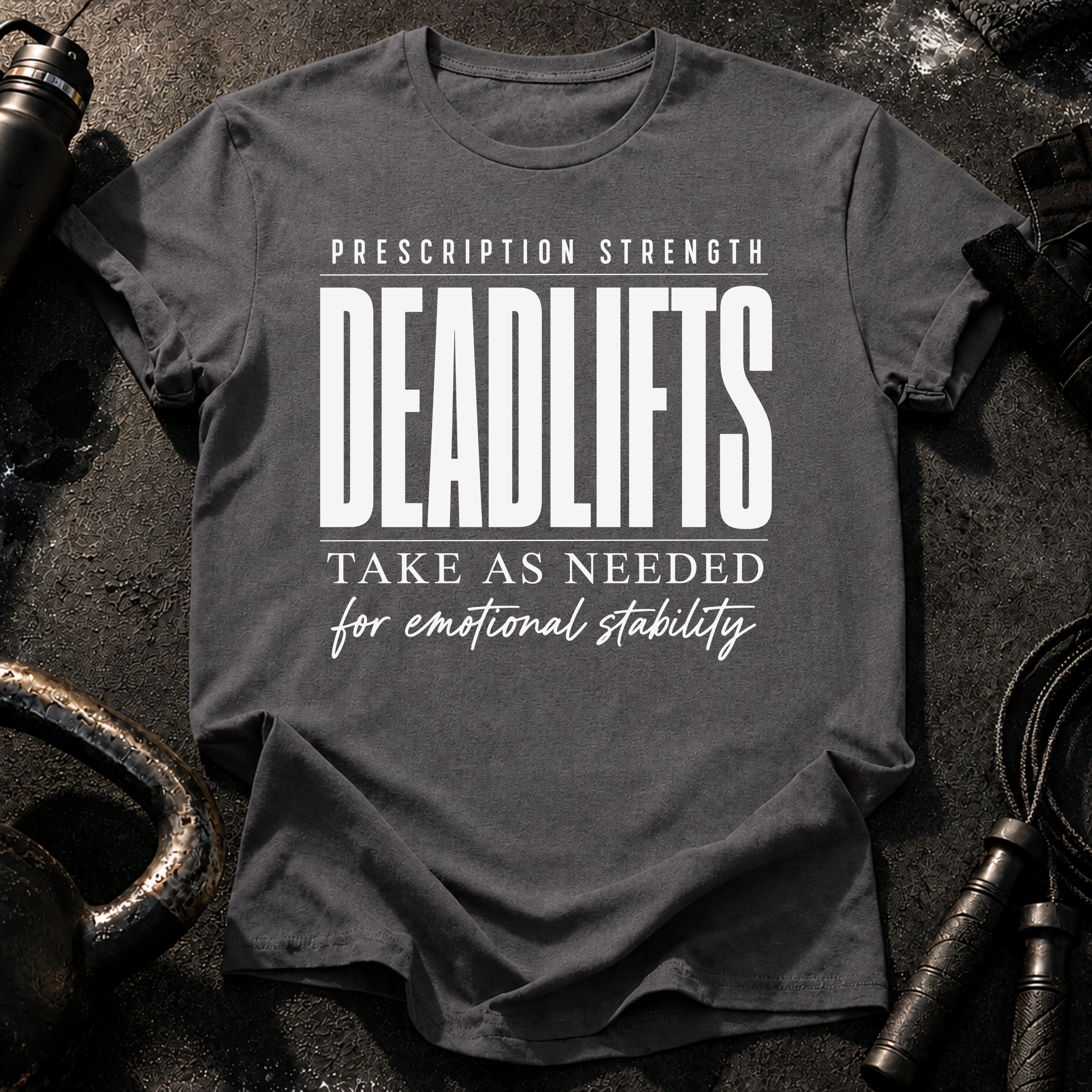 Prescription Strength Deadlift T-Shirt