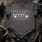 Emotional Support Barbell T-Shirt