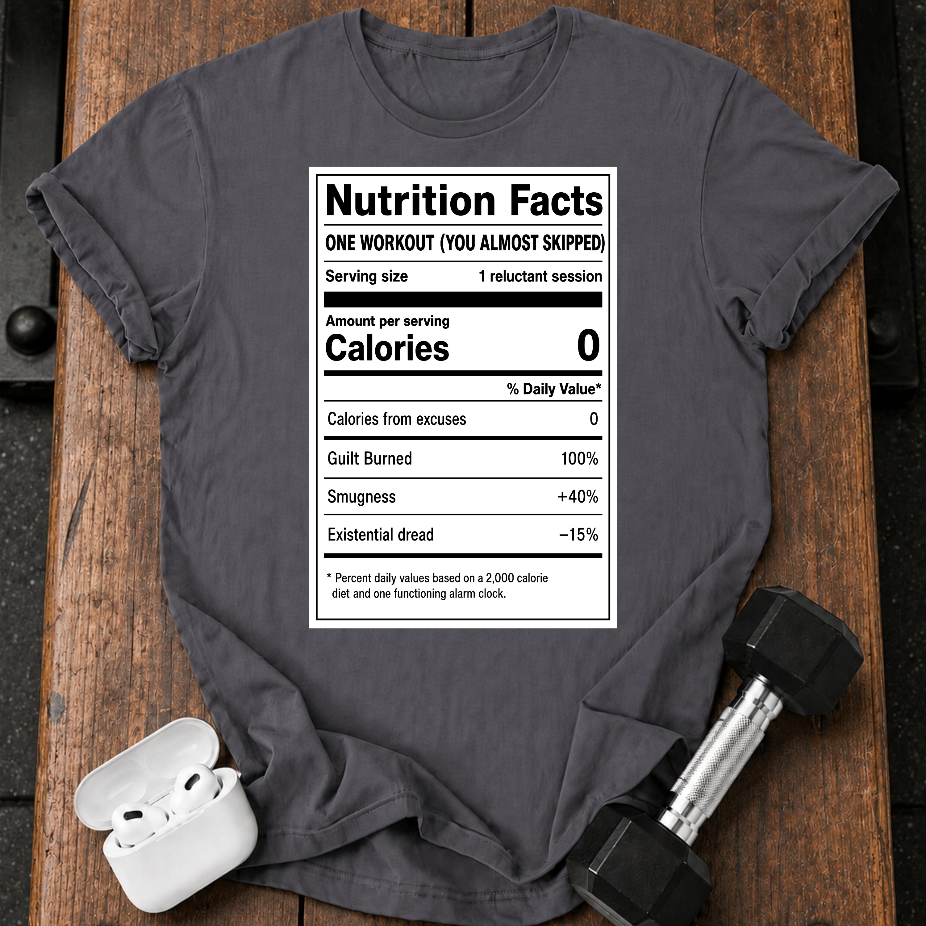 Nutrition Facts Skipped T-Shirt