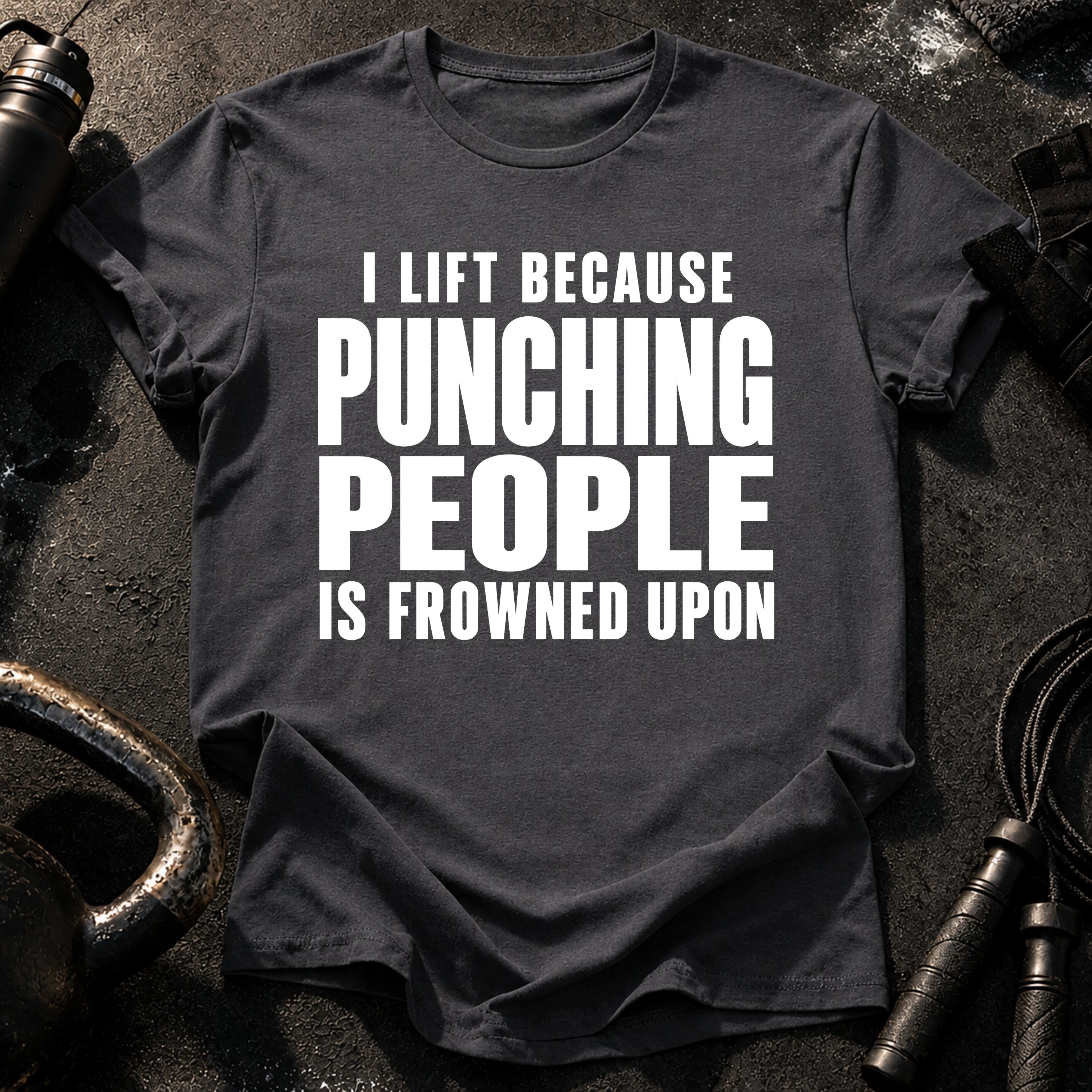 I Lift Because T-Shirt
