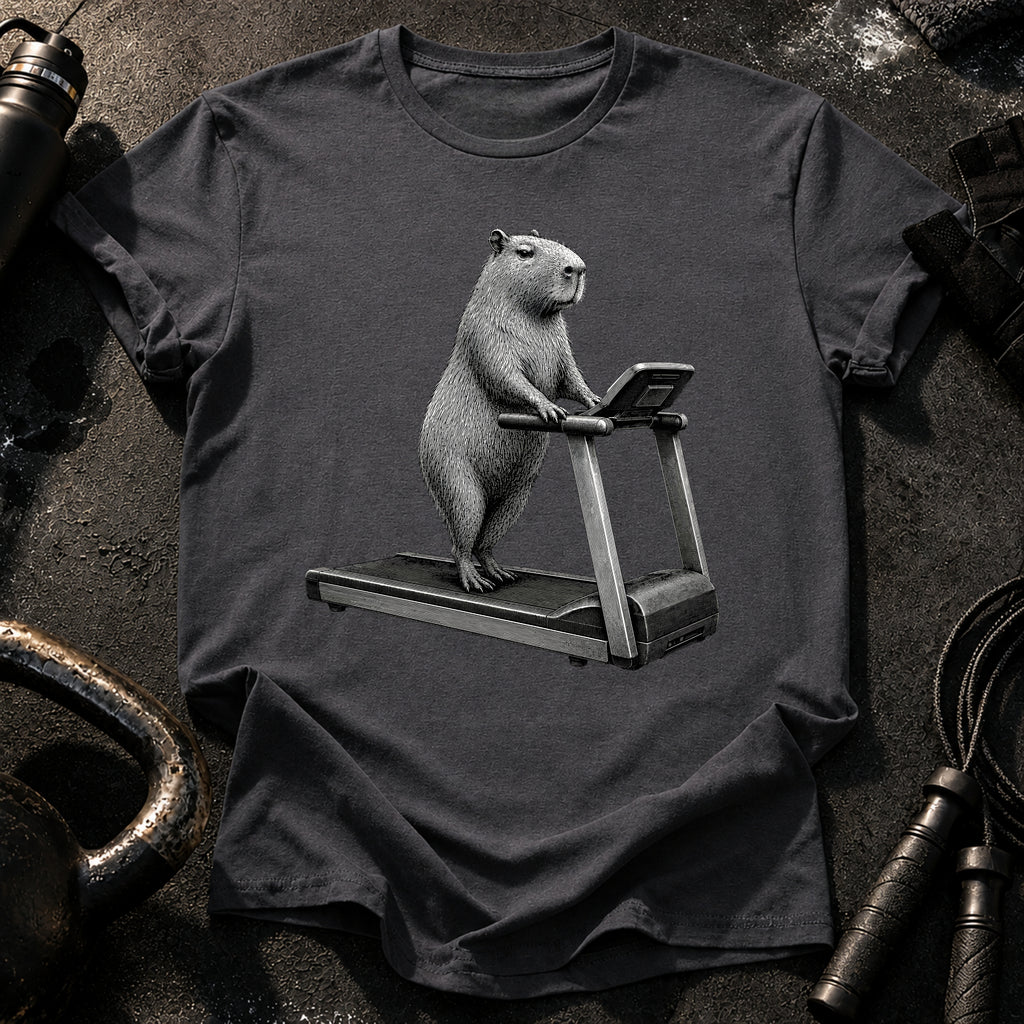 Capybara Treadmill T-Shirt