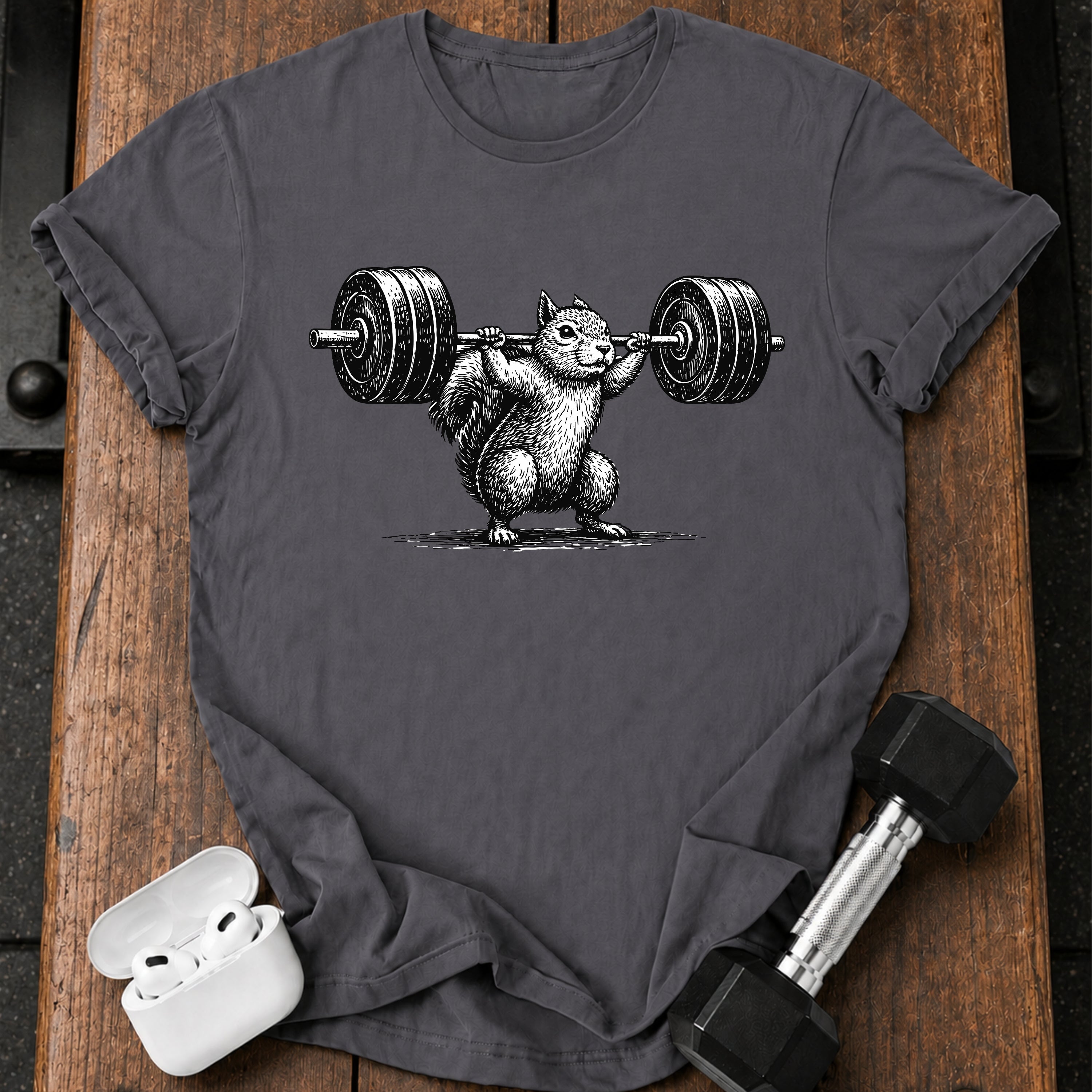 Swole Squirrel Gym T-Shirt