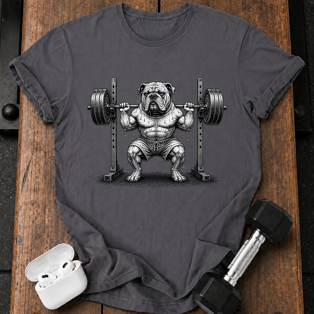 Bulldog Squat Rack T-Shirt