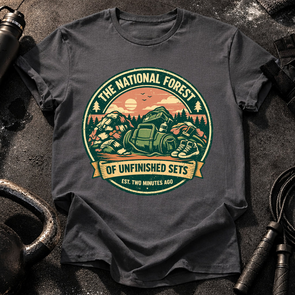 Unfinished Sets Gym T-Shirt