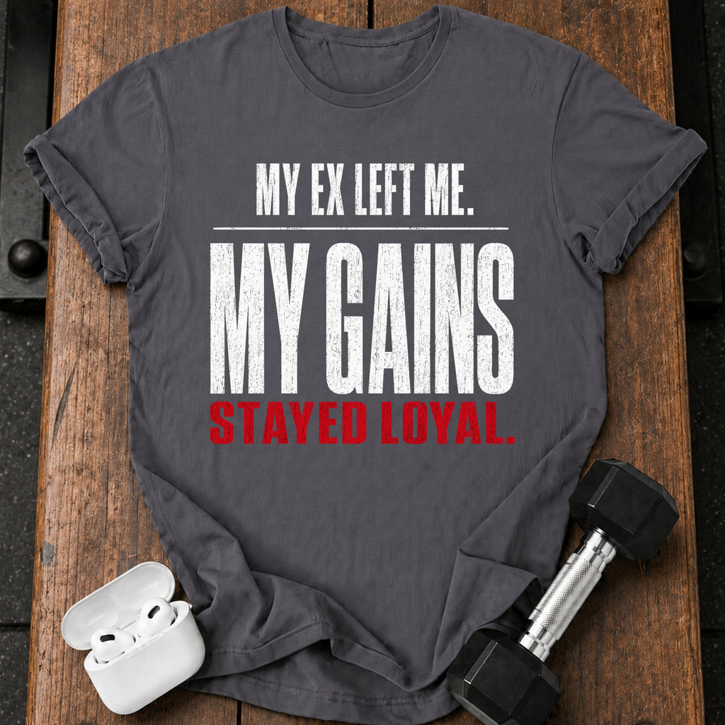 Ex Left Gains Stayed T-Shirt