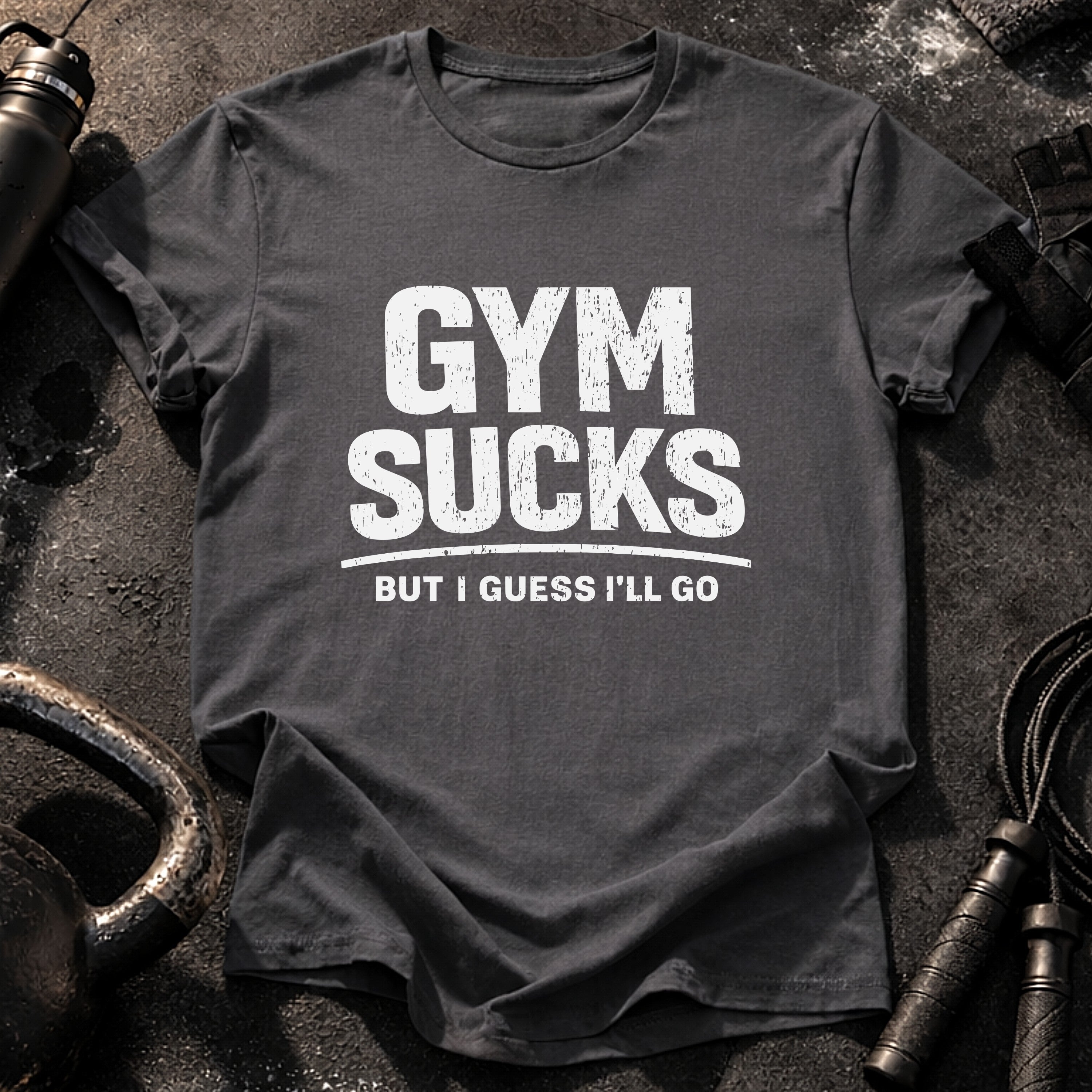 Gym Sucks But I Go T-Shirt
