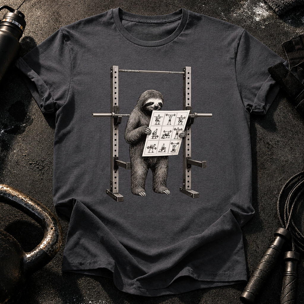 Sloth Workout Instructions T-Shirt