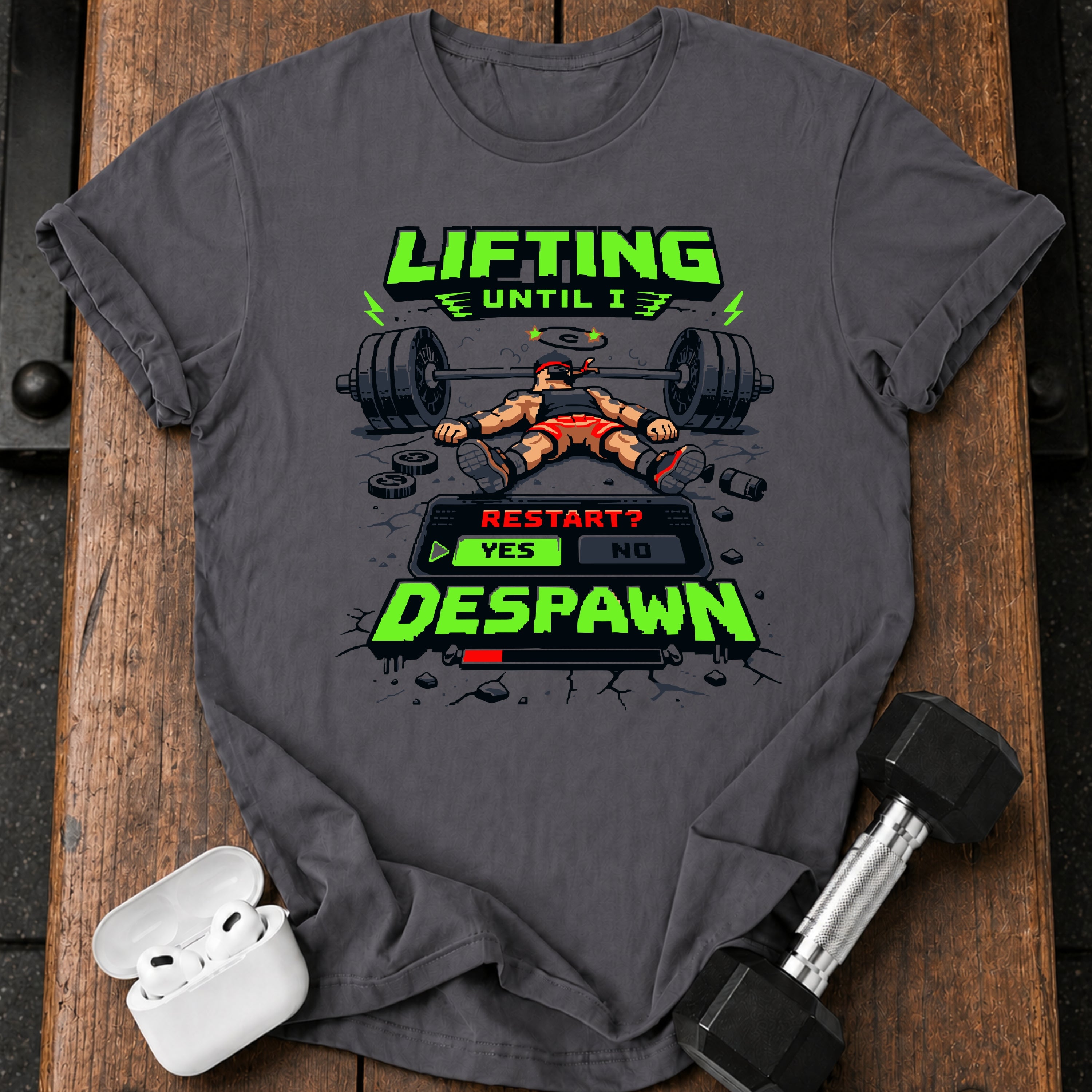 Lifting Until Despawn T-Shirt
