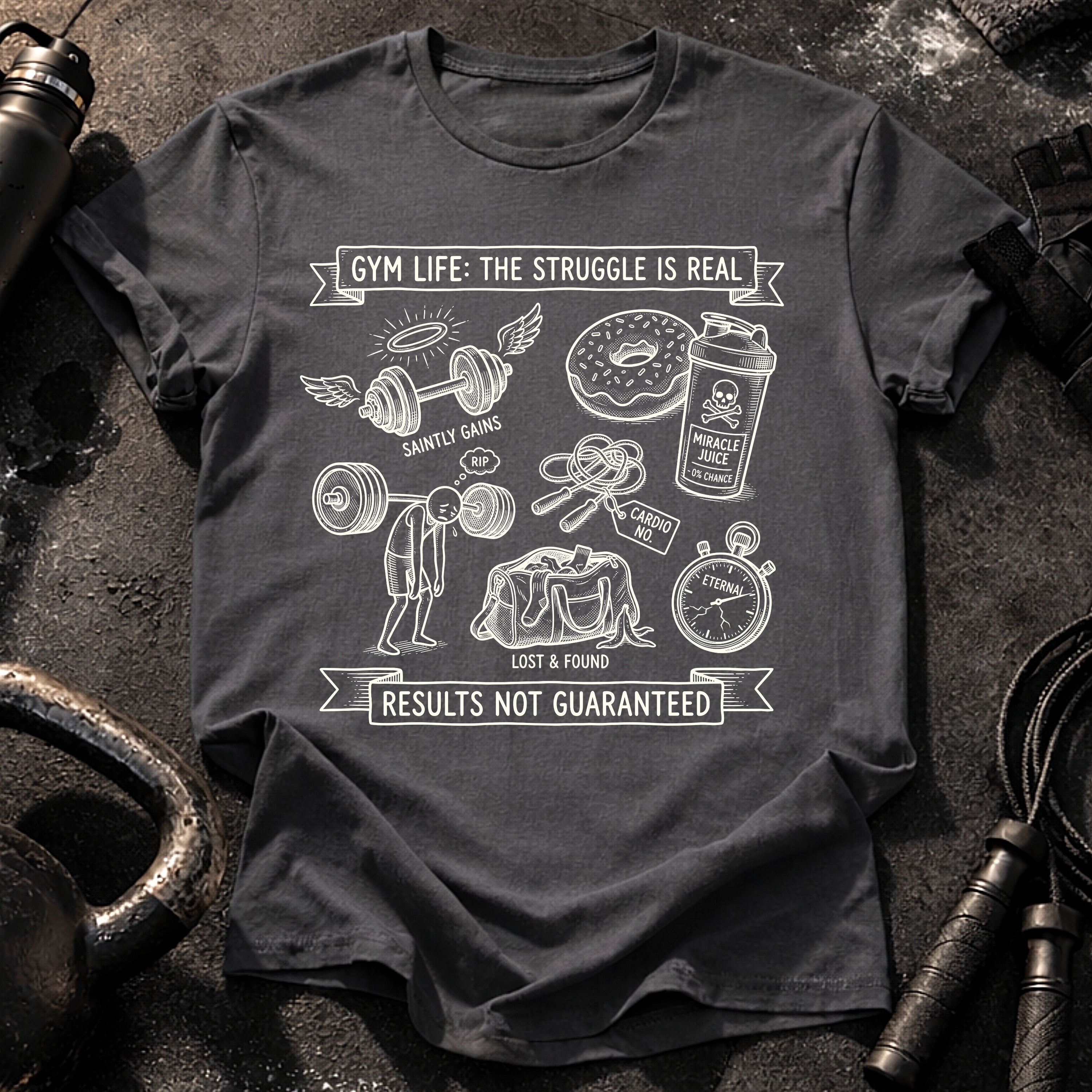 Gym Struggle Is Real T-Shirt