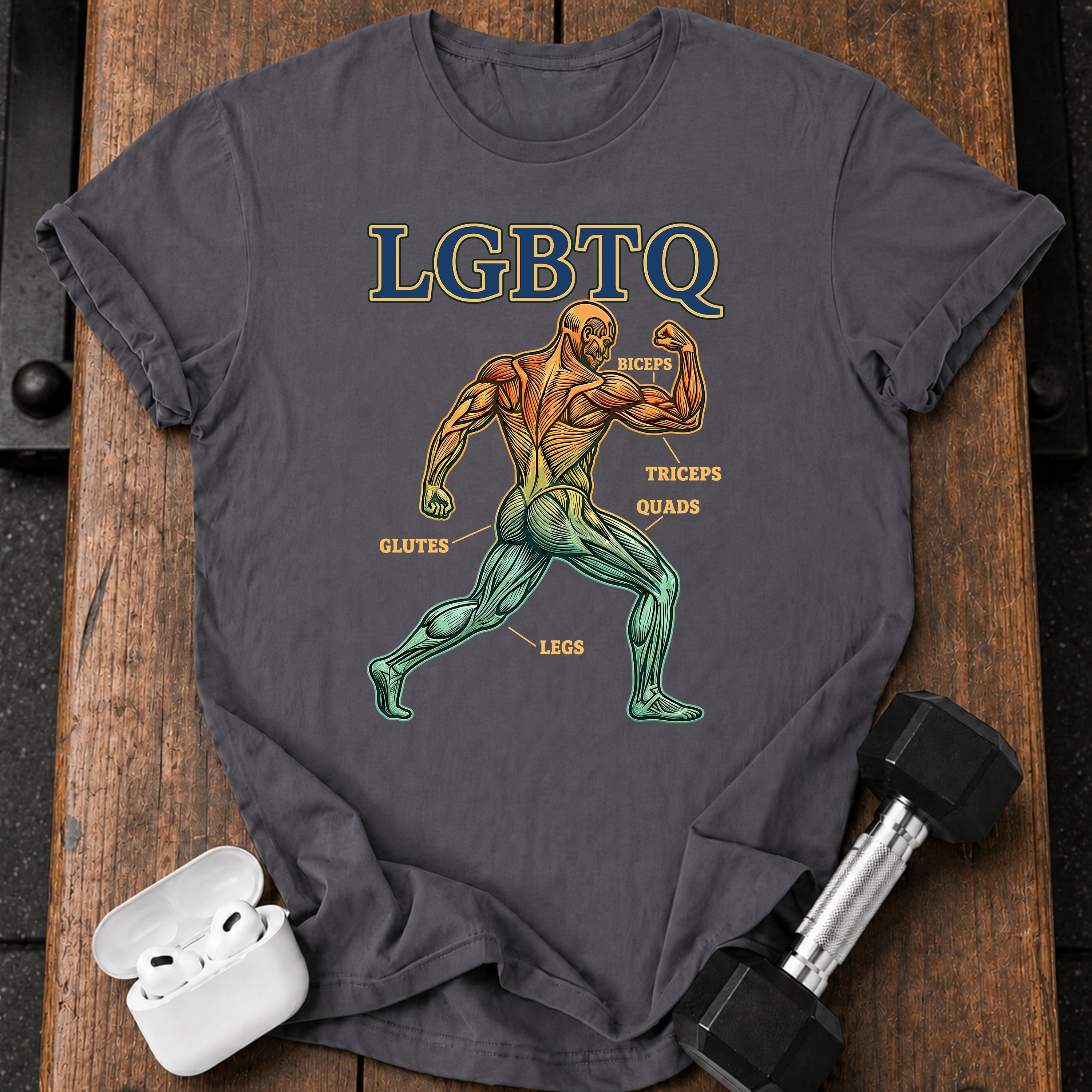 LGBTQ Funny  Gym T-Shirt