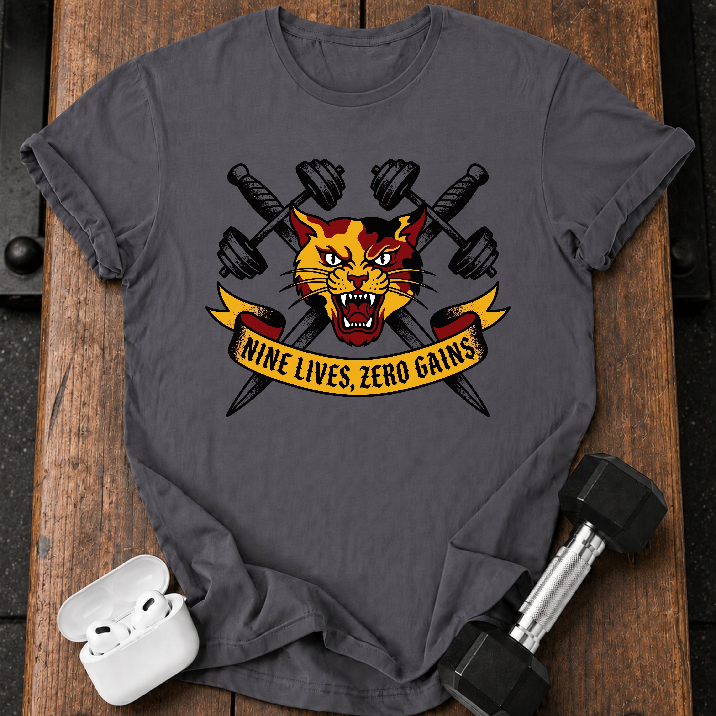 Nine Lives Zero Gains T-Shirt