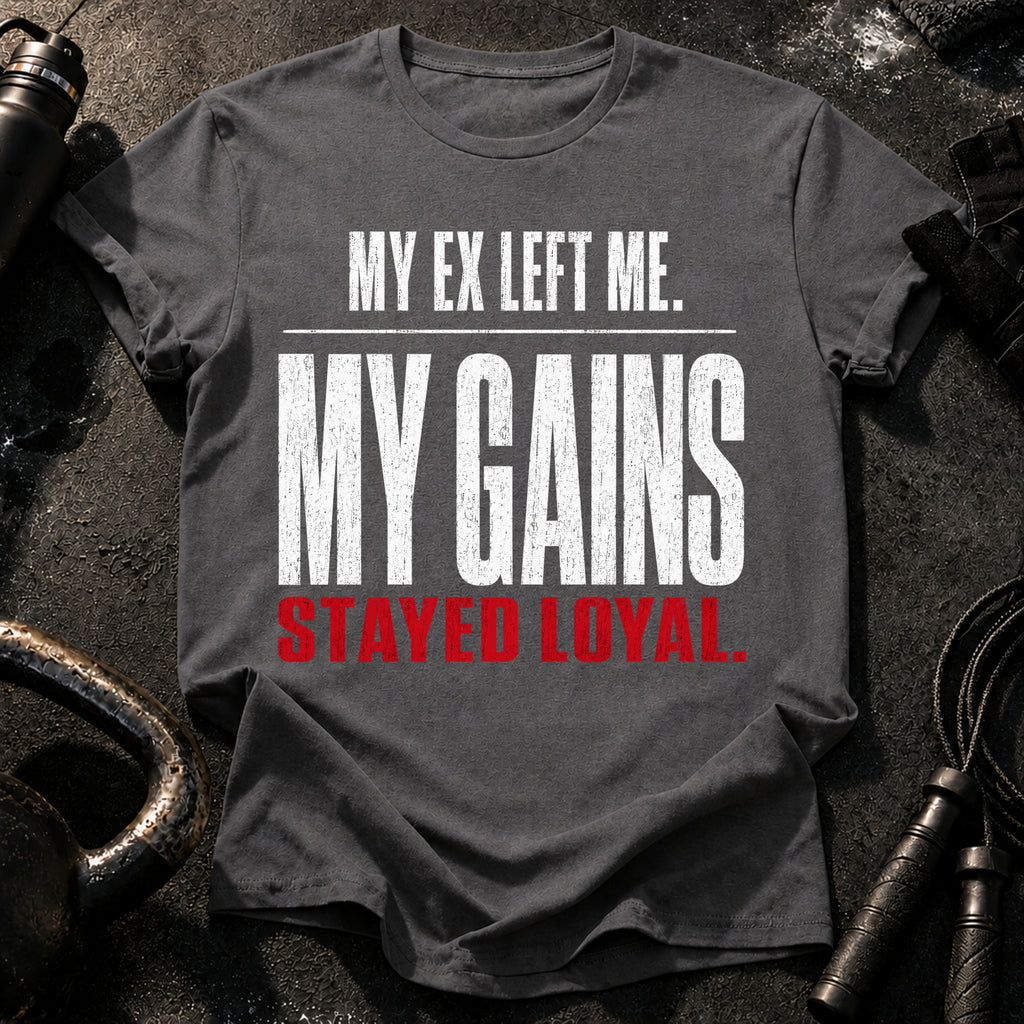 Ex Left Gains Stayed T-Shirt