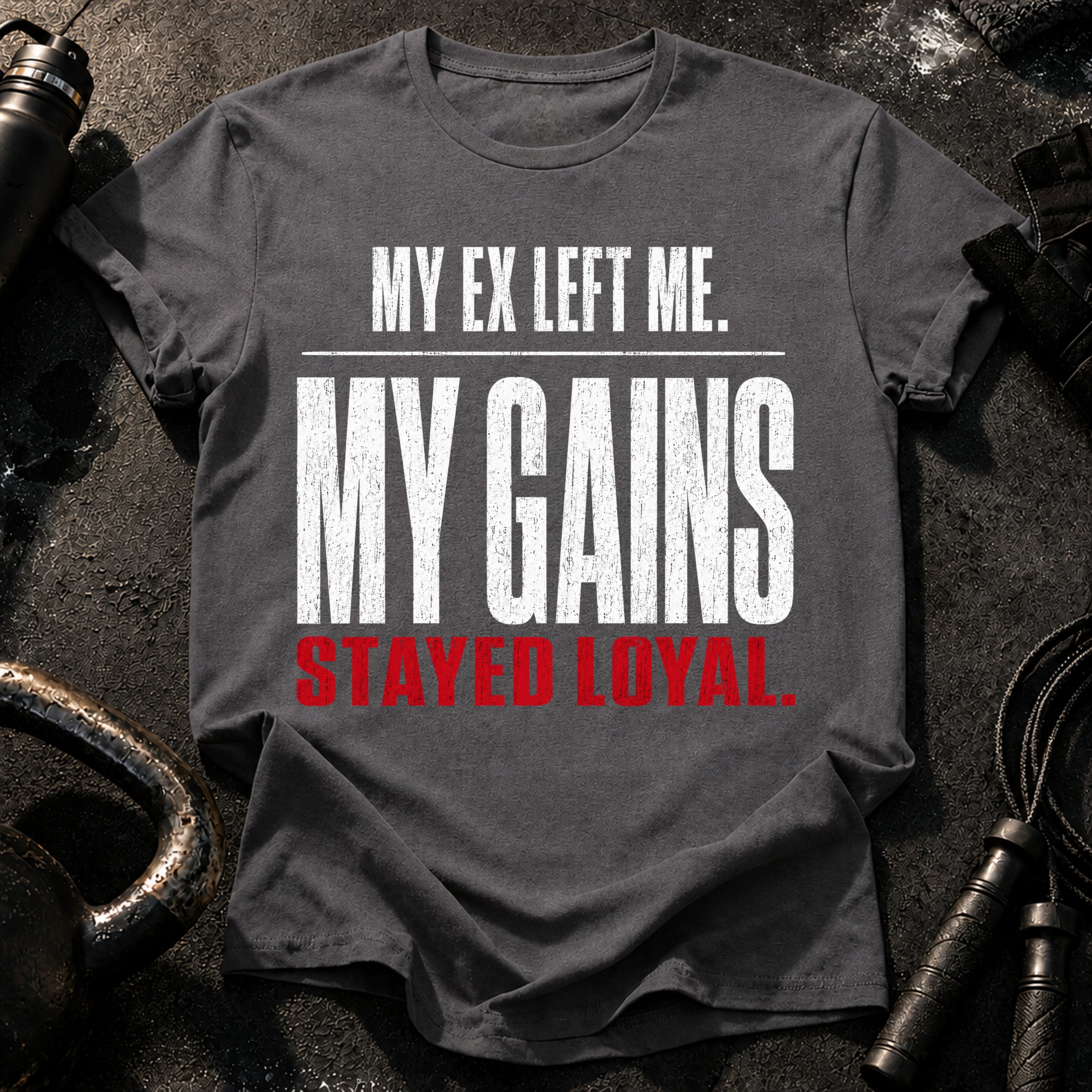 Ex Left Gains Stayed T-Shirt