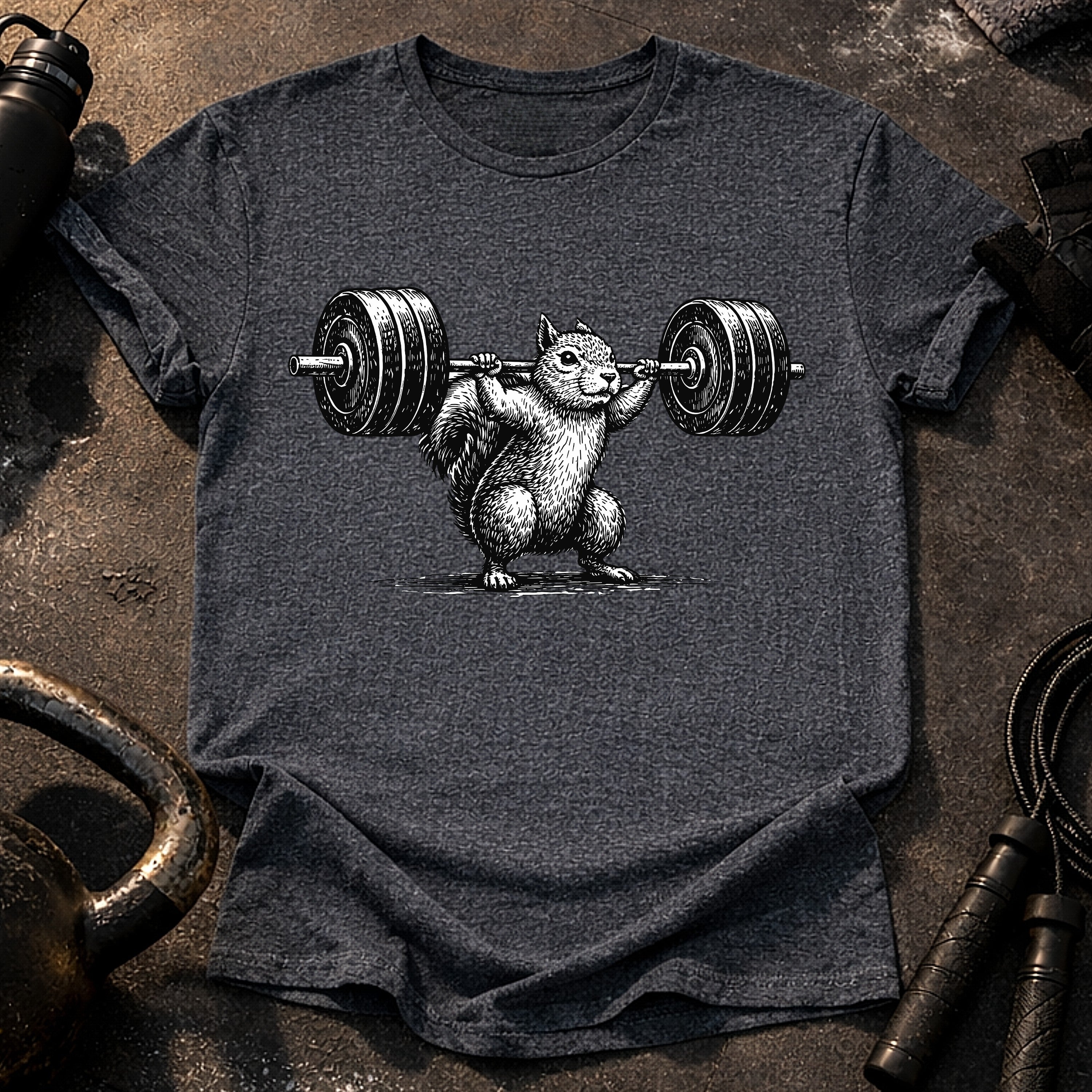 Swole Squirrel Gym T-Shirt