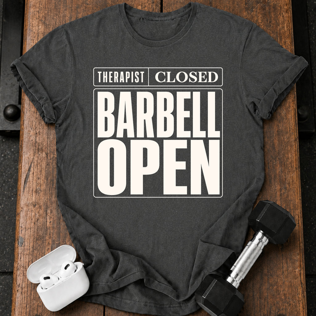 Barbell Open T-Shirt