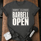 Barbell Open T-Shirt