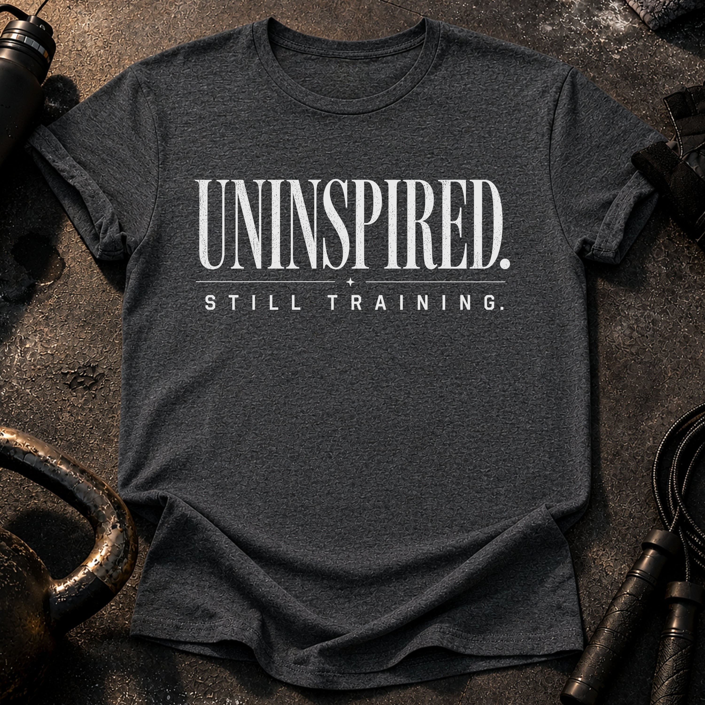 Uninspired Still Training T-Shirt