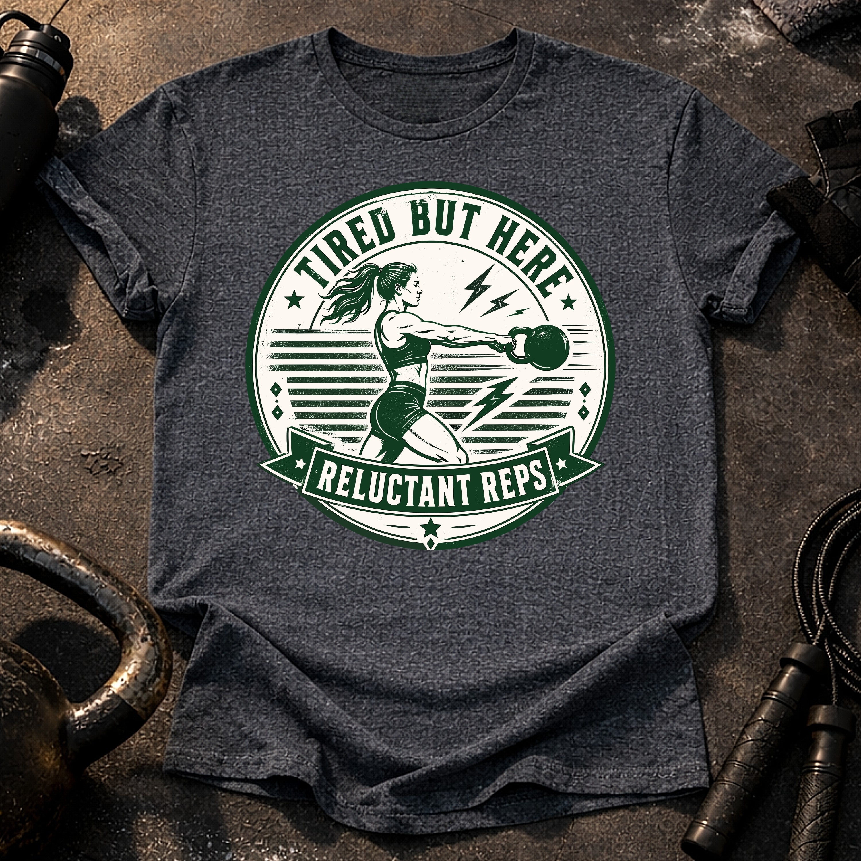 Women's Tired But Here T-Shirt