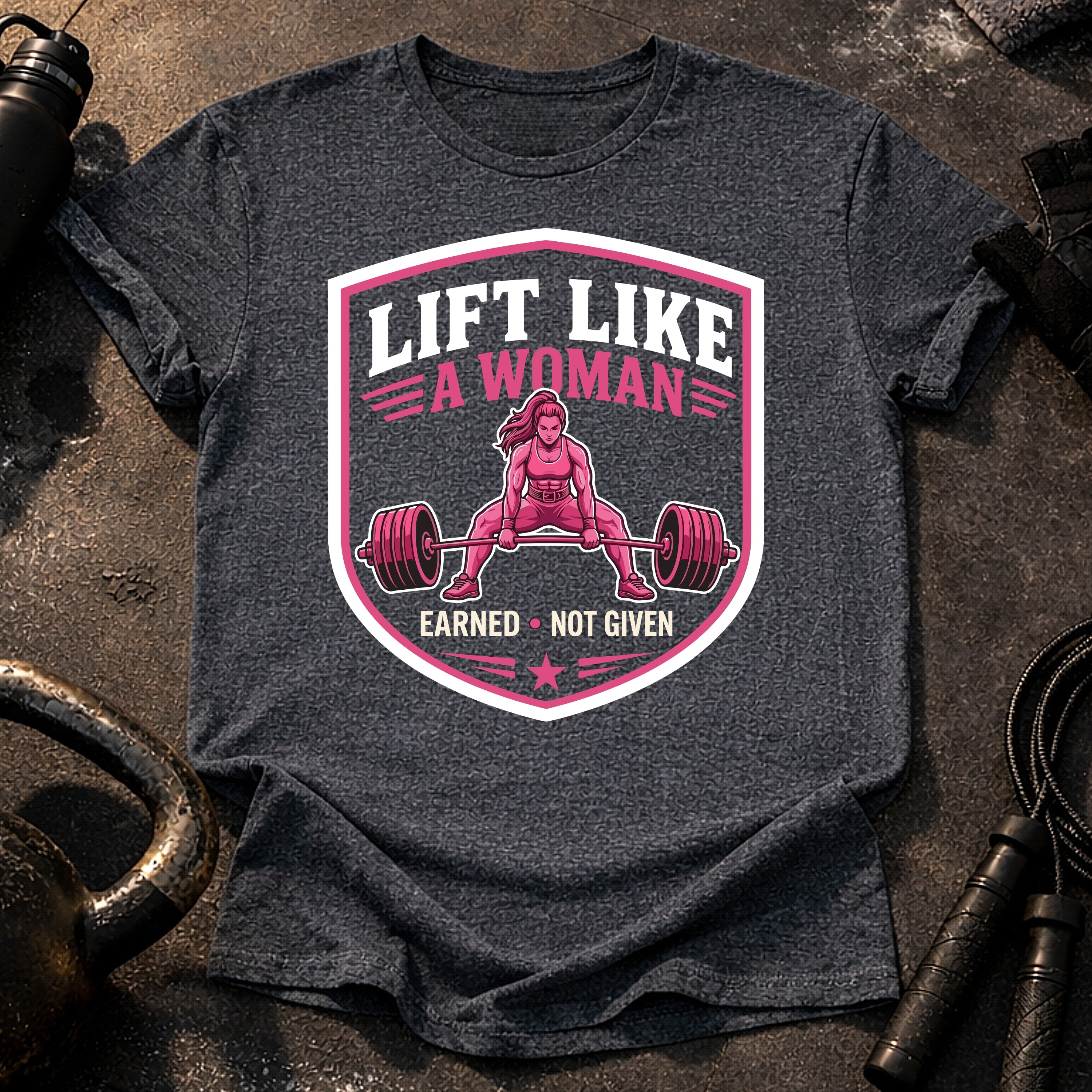 Lift Like A Woman T-Shirt