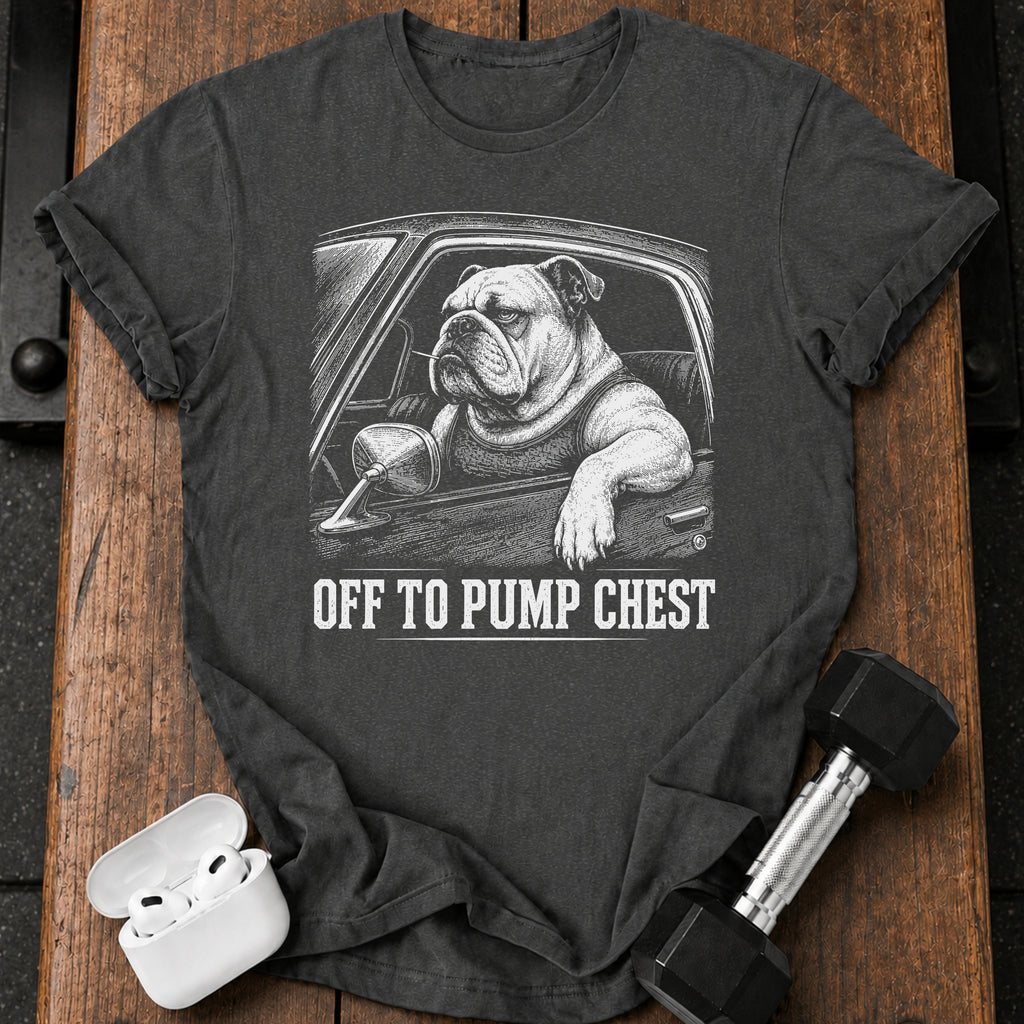 Off To Pump Chest T-Shirt