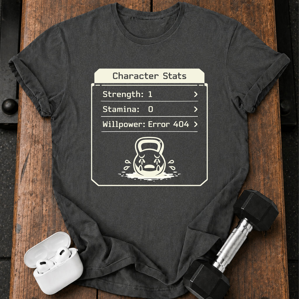 Character Stats Gym T-Shirt