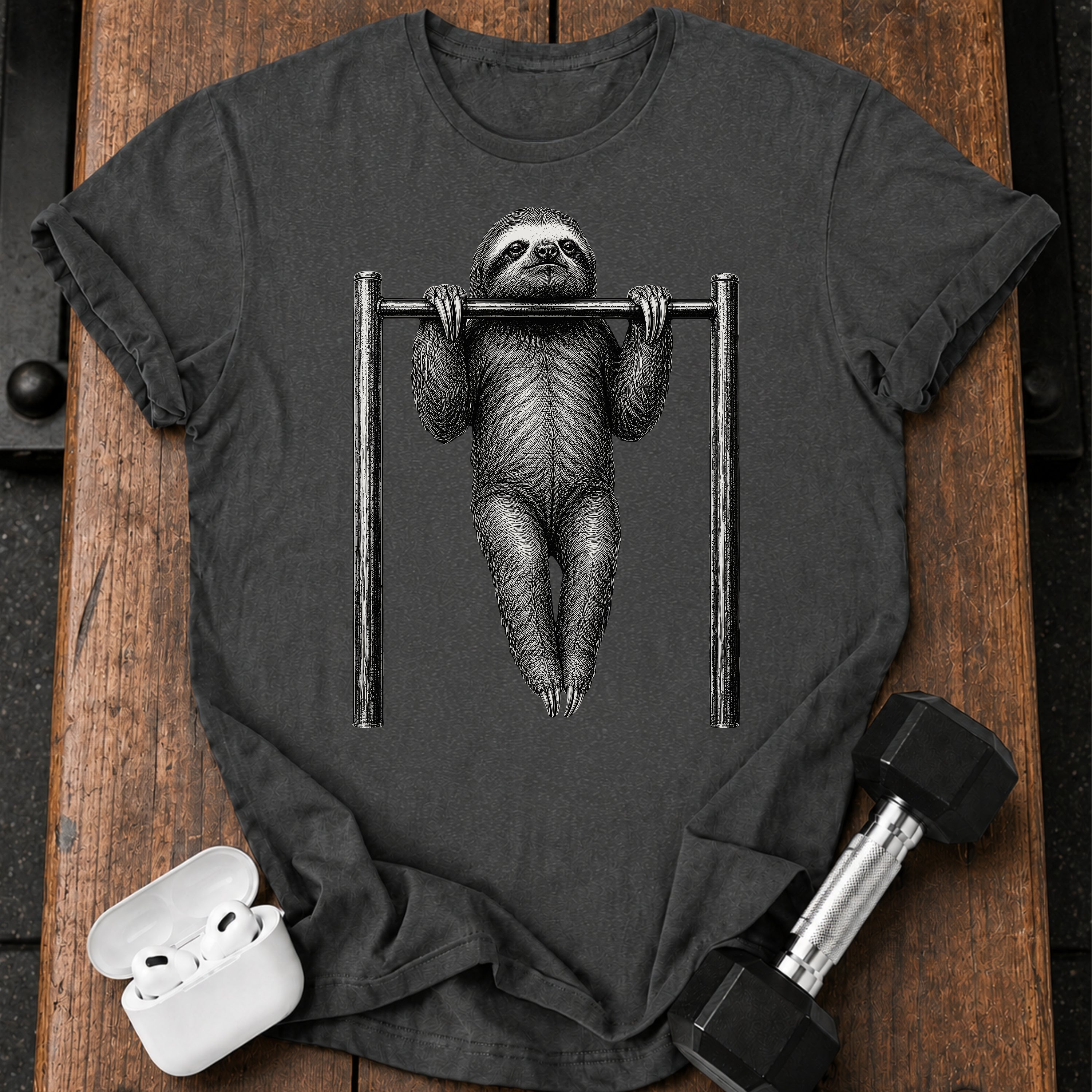 Sloth Pull-up T-Shirt