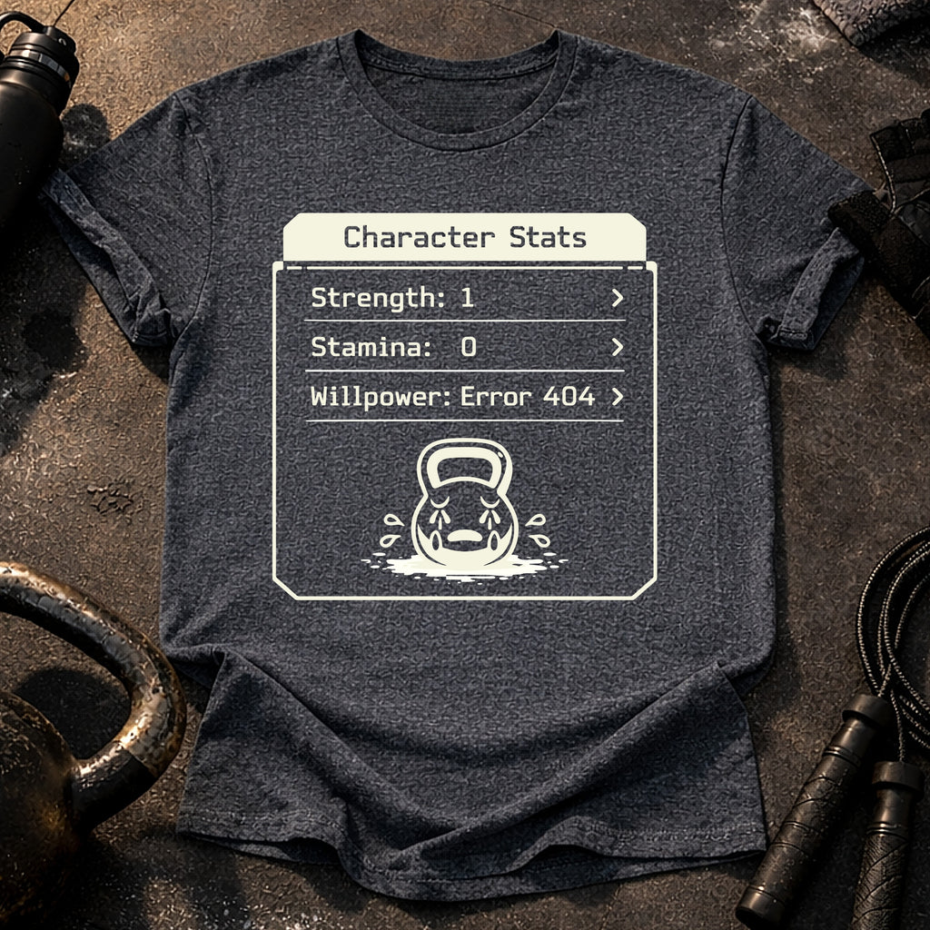 Character Stats Gym T-Shirt