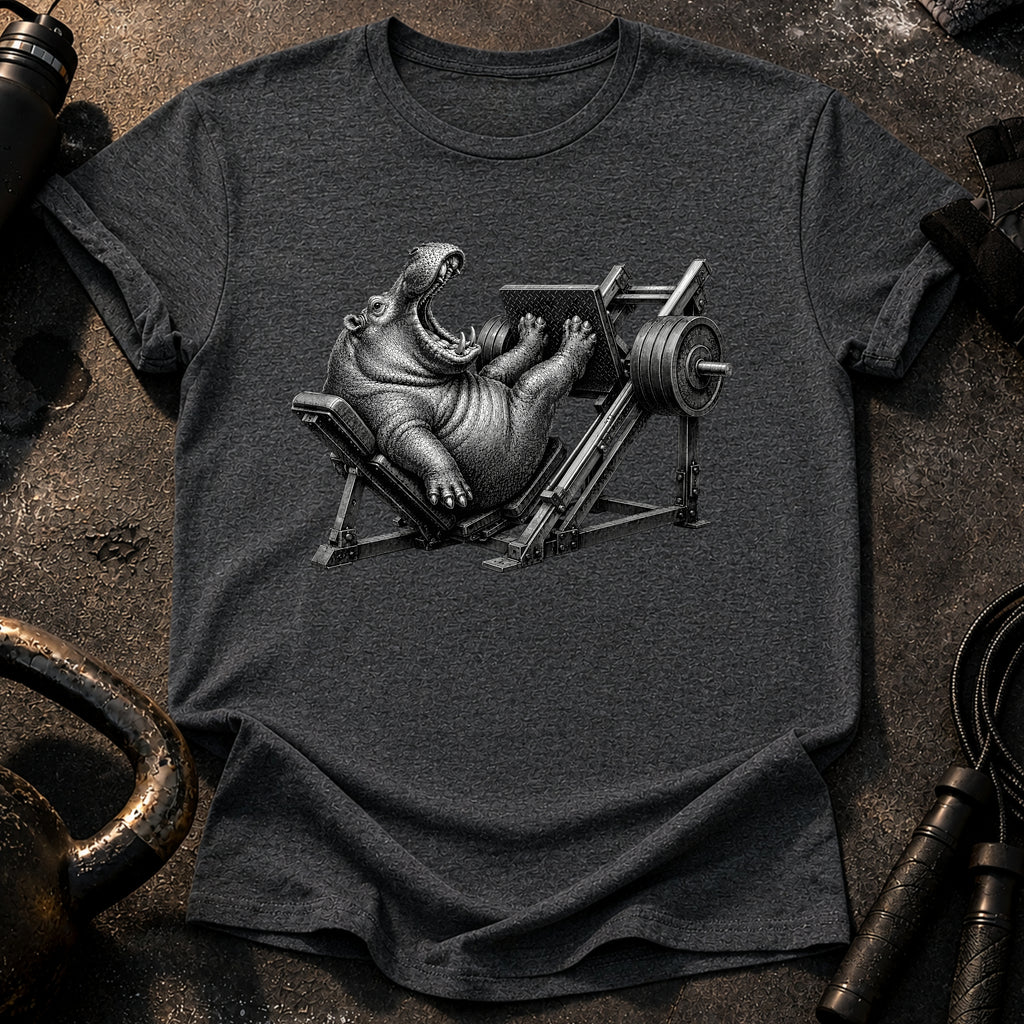 Hippo Leg Press T-Shirt
