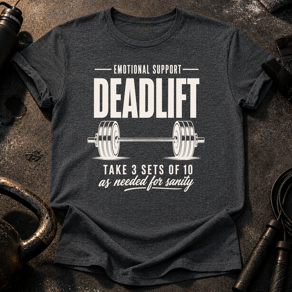 Emotional Support Deadlift T-Shirt