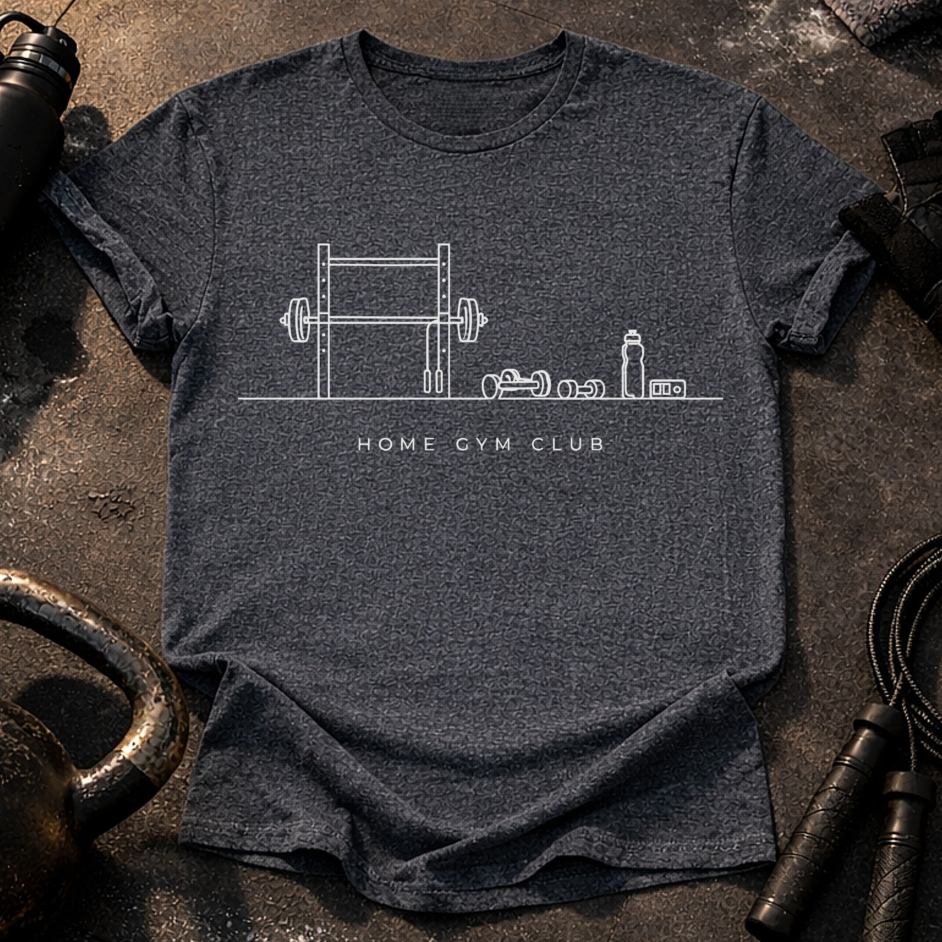 Home Gym Club T-Shirt