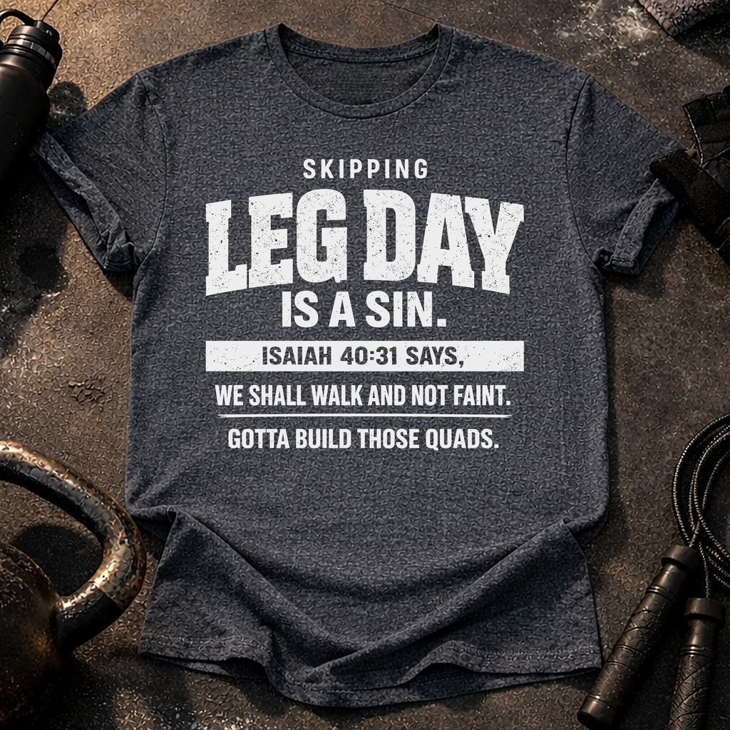 Skipping Leg Day Sin T-Shirt