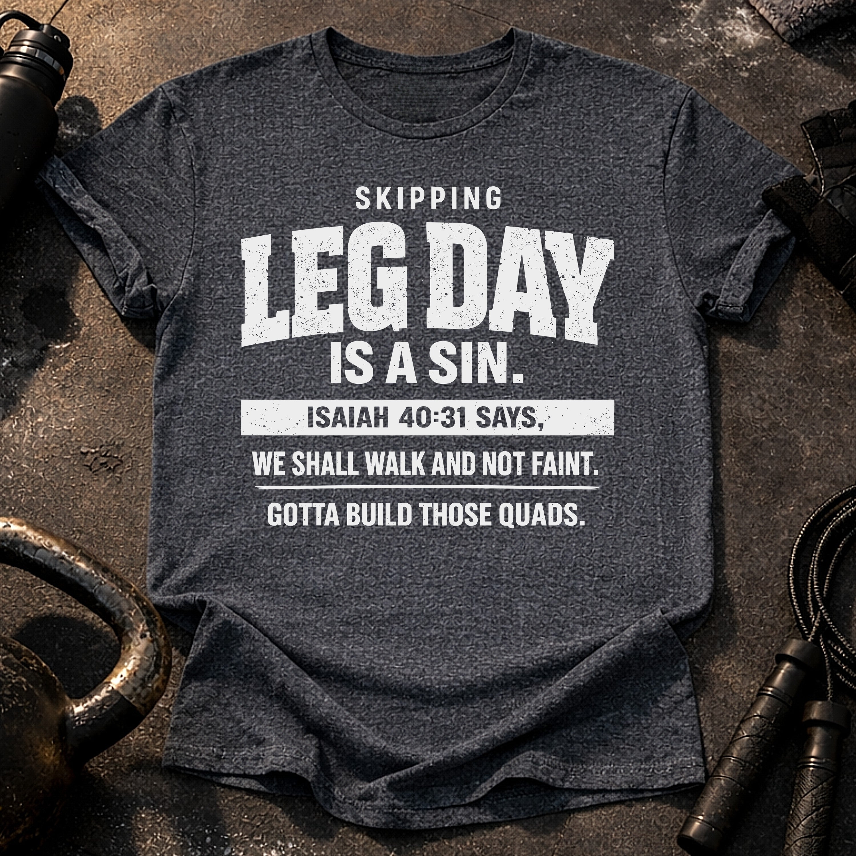 Skipping Leg Day Sin T-Shirt