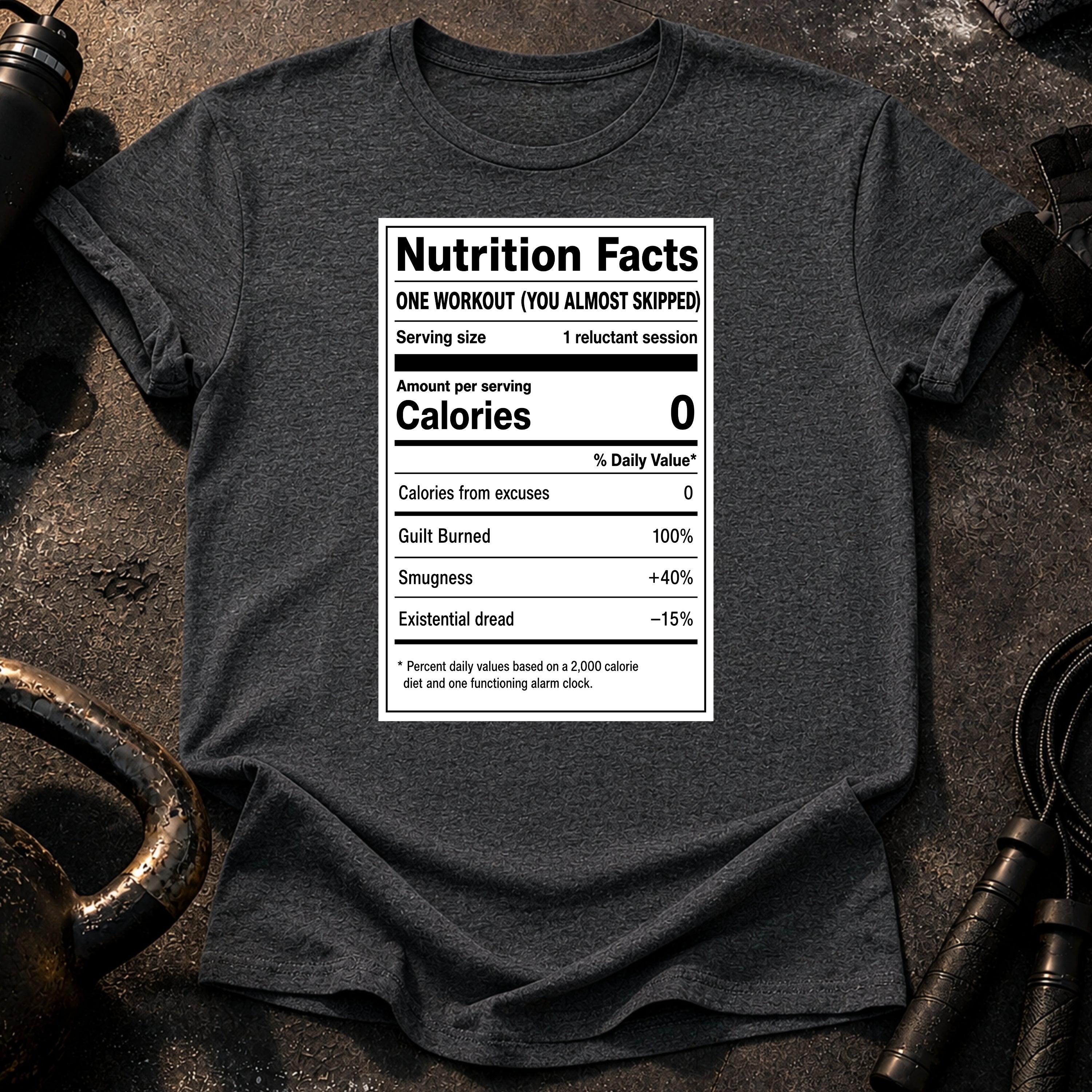 Nutrition Facts Skipped T-Shirt