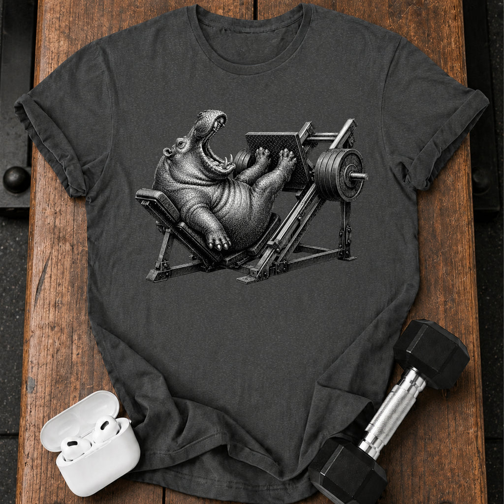 Hippo Leg Press T-Shirt