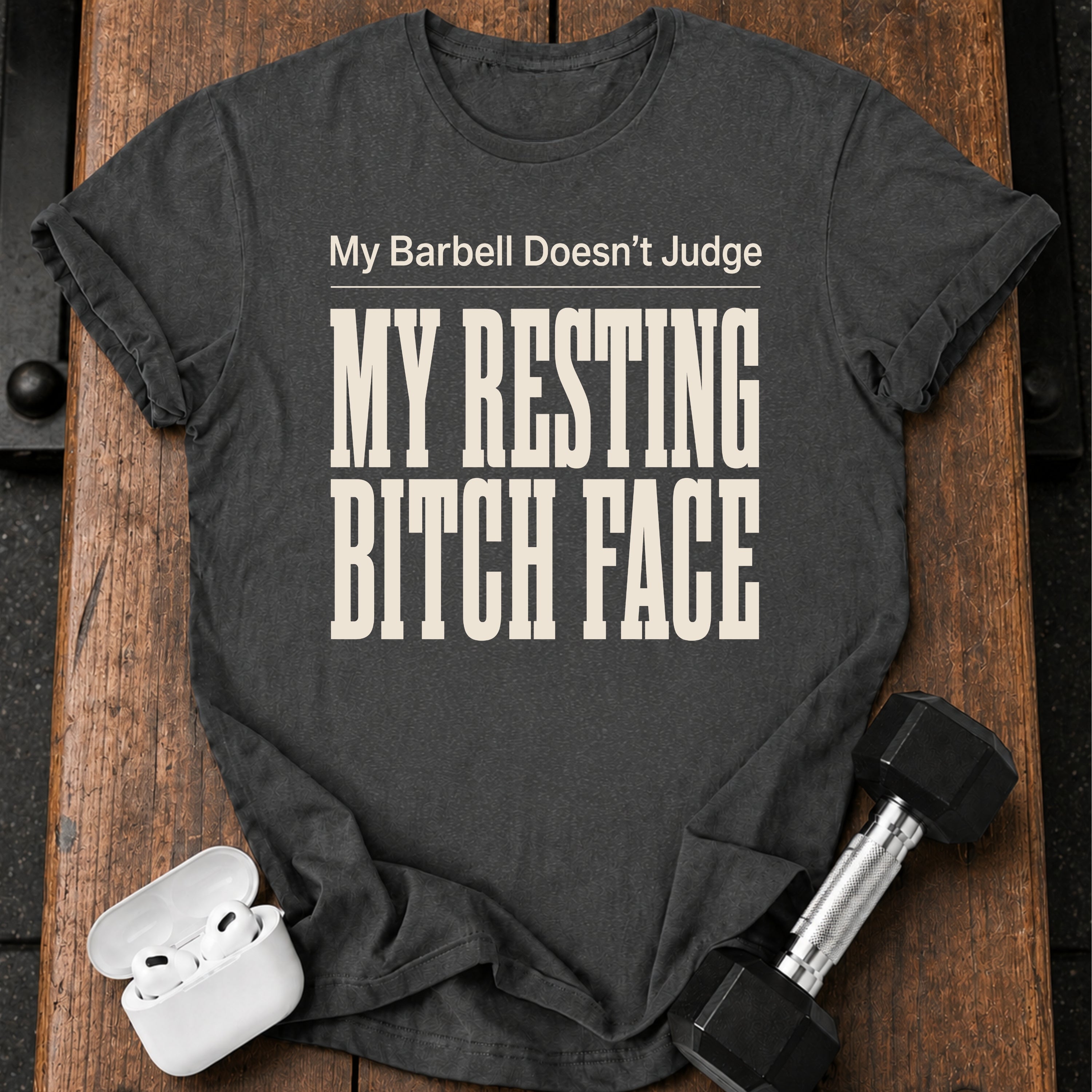 Barbell No Judge T-Shirt