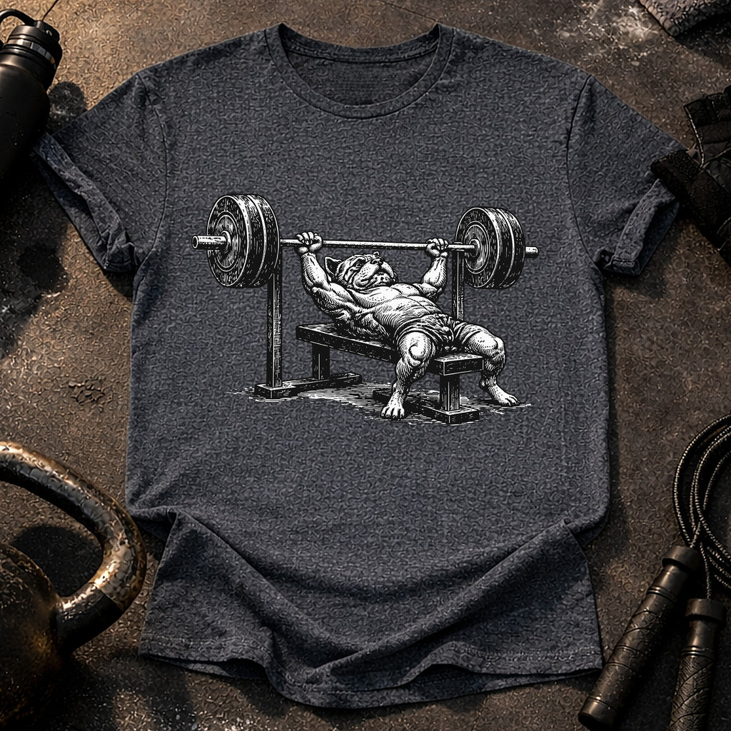 Bulldog Bench Press T-Shirt