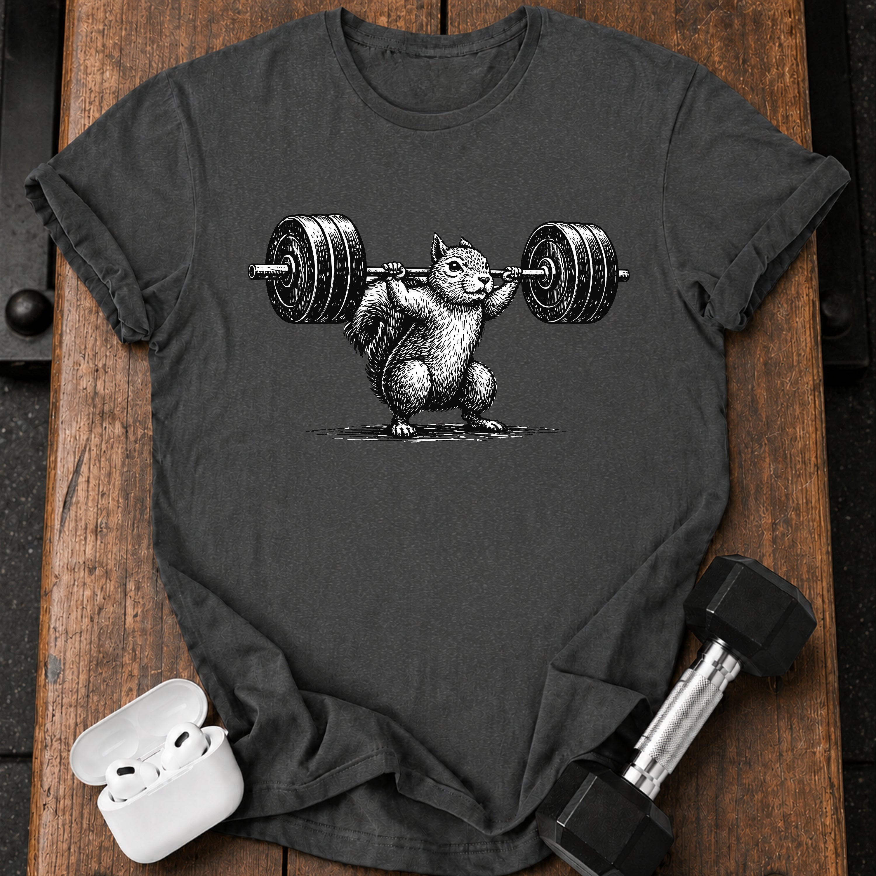 Swole Squirrel Gym T-Shirt
