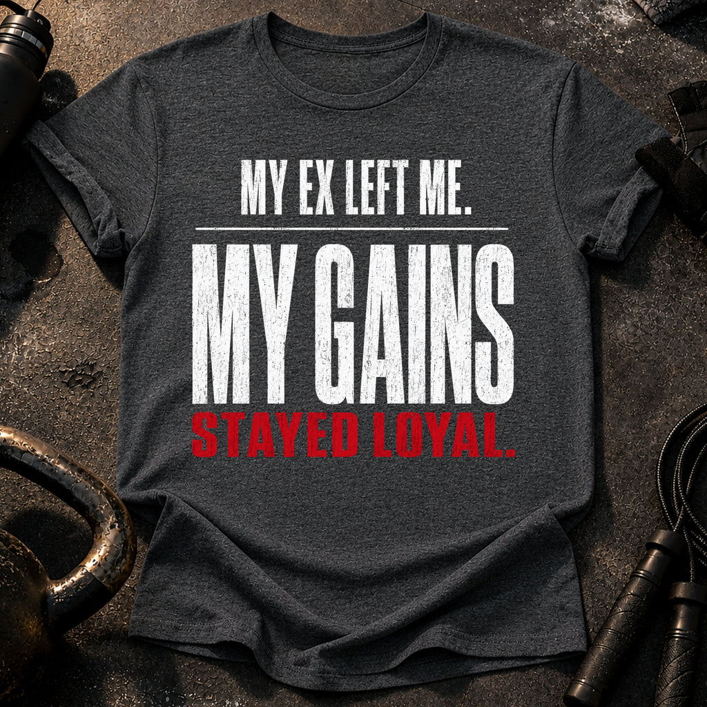 Ex Left Gains Stayed T-Shirt