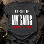 Ex Left Gains Stayed T-Shirt