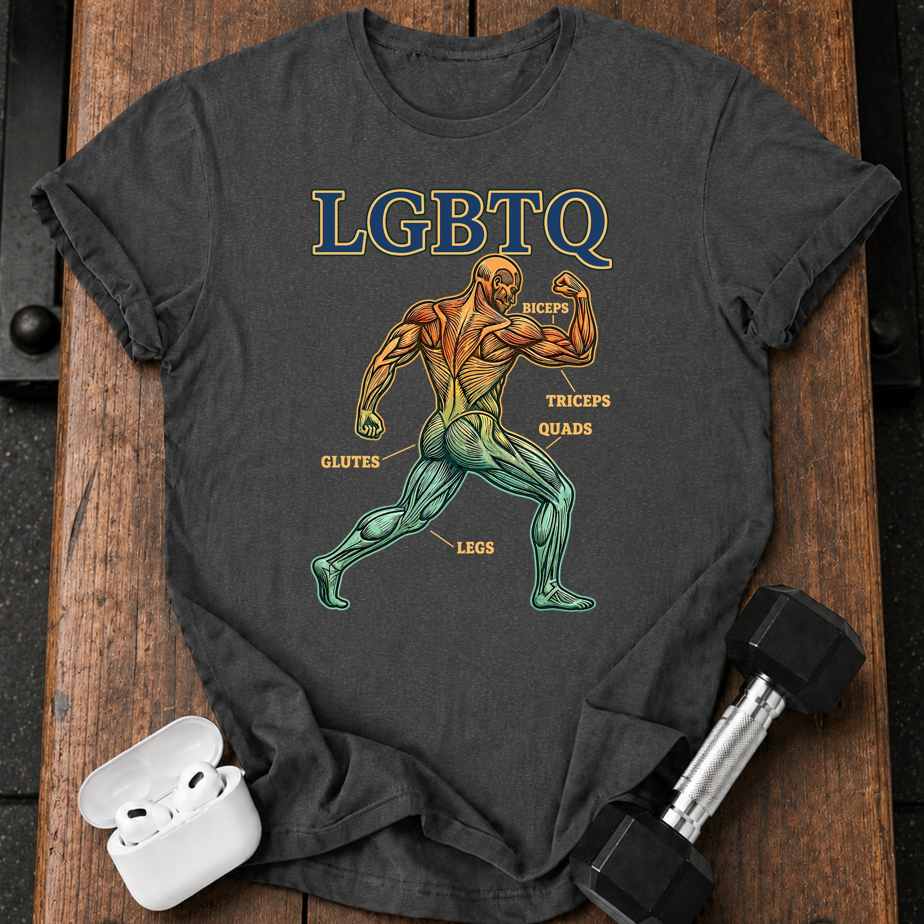 LGBTQ Funny  Gym T-Shirt