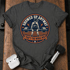 Women's Showed Up Anyway T-Shirt