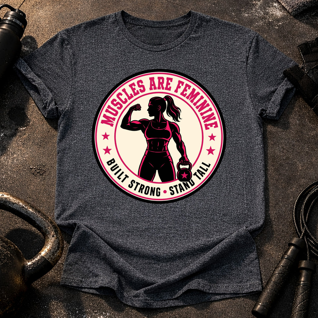 Muscles Are Feminine T-Shirt