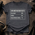 Motivation Facts Gym T-Shirt